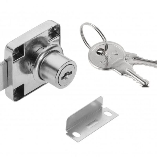 Zamek meblowy 40 x 40 mm kwadrat
