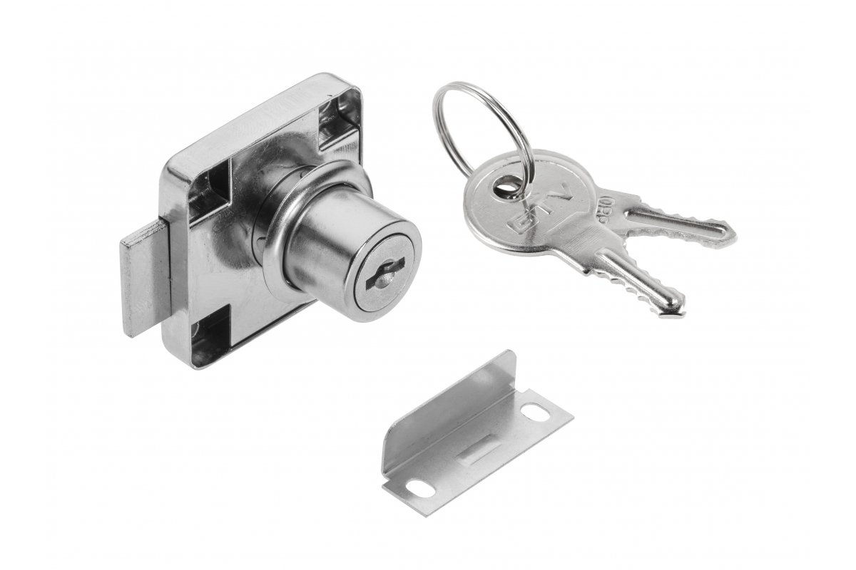 Zamek meblowy 40 x 40 mm kwadrat
