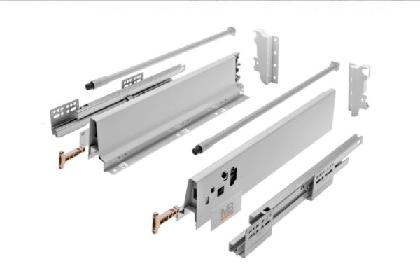 Szuflada MODERN BOX 400 mm  średnia szara GTV