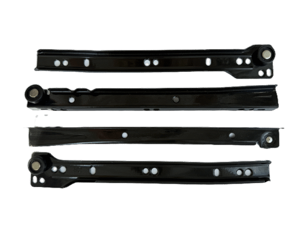 Prowadnica rolkowa czarna komplet  250mm Gamet - obrazek 6