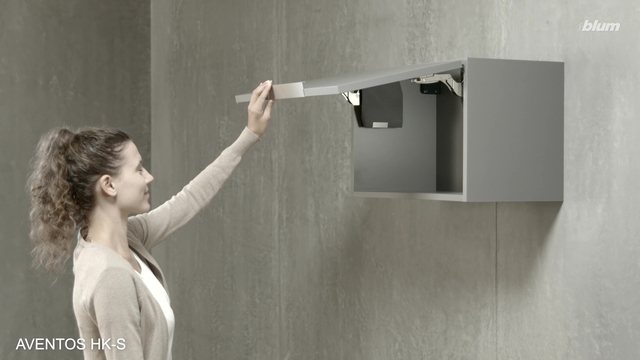 Podnośnik BLUM AVENTOS HK-S 20K2E01.02 – mocna sprężyna, z BLUMOTION (zestaw) - obrazek 7