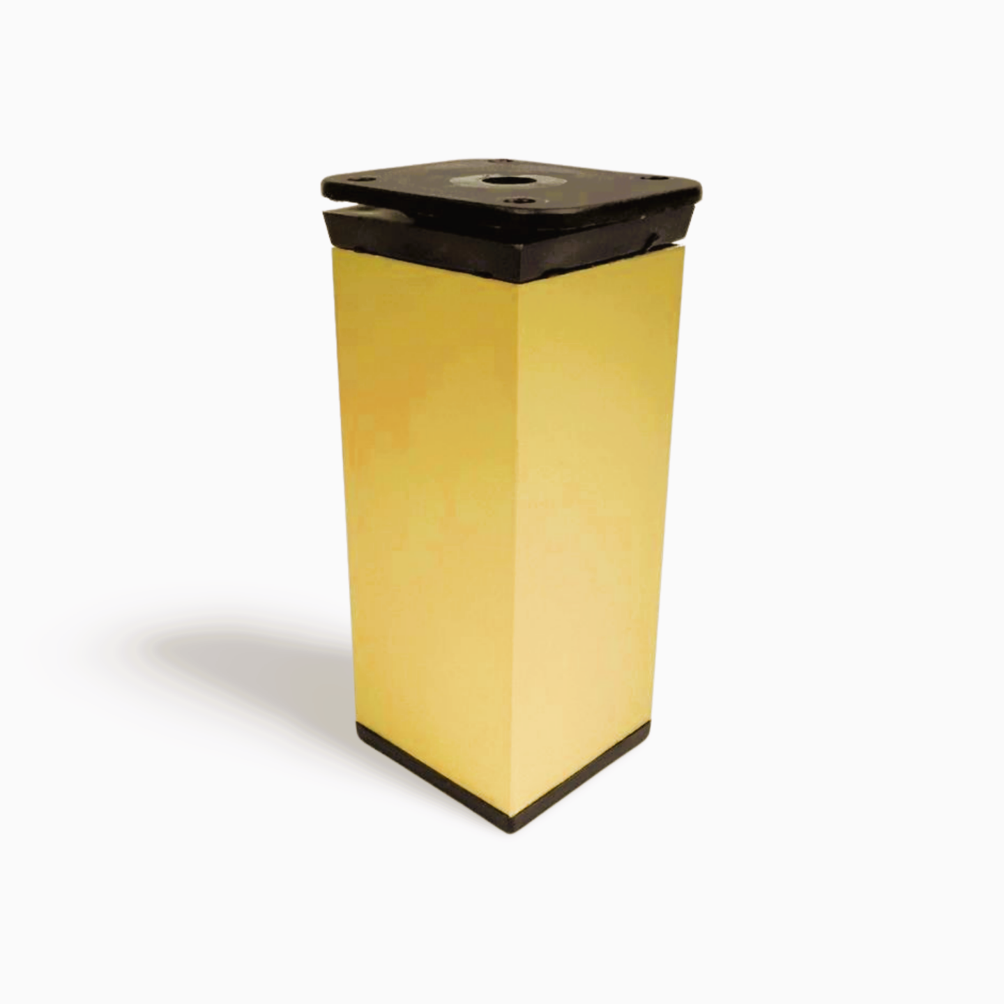 Nóżka meblowa kwadratowa ZŁOTA h-100 mm - obrazek 3