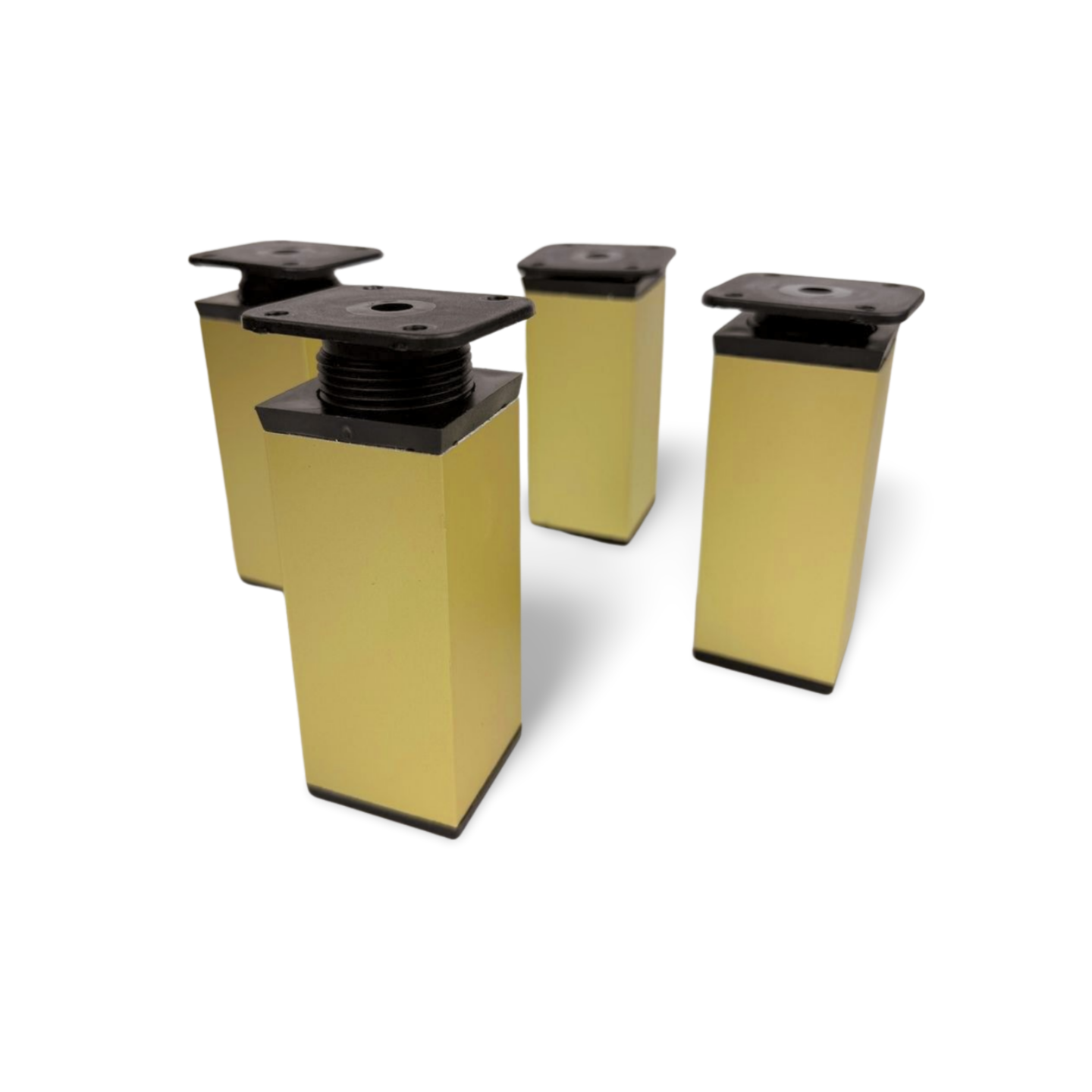 Nóżka meblowa kwadratowa ZŁOTA h-100 mm - obrazek 7