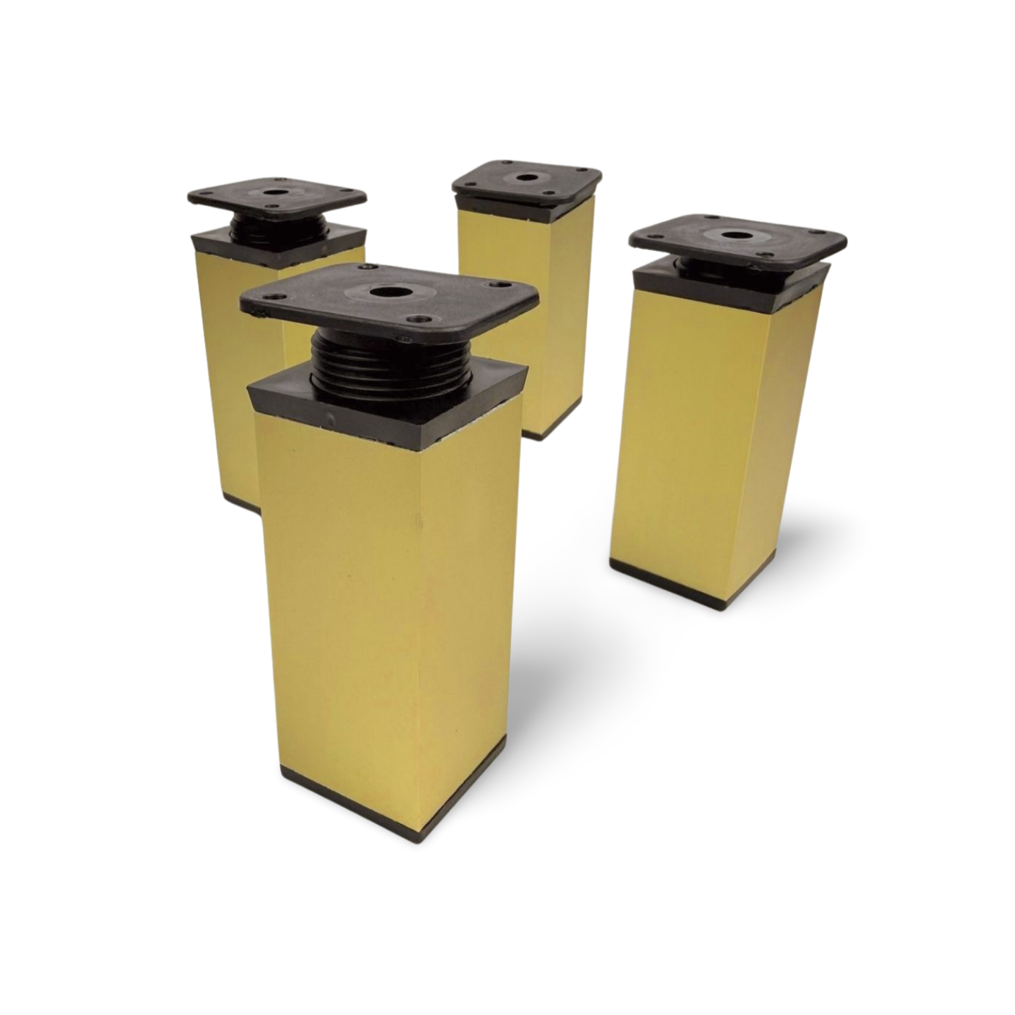 Nóżka meblowa kwadratowa ZŁOTA h-100 mm - obrazek 8