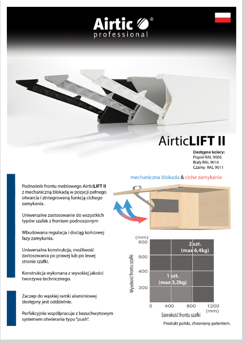 Podnośnik frontu AirticLIFT II - obrazek 7