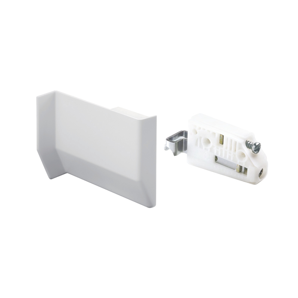 Zawieszka CAMAR 806 1 sztuka + 1 zaślepka (lewa lub prawa) biała Hafele