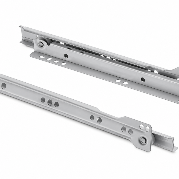 Prowadnica rolkowa GTV  350 mm srebrna – komplet (L+P)